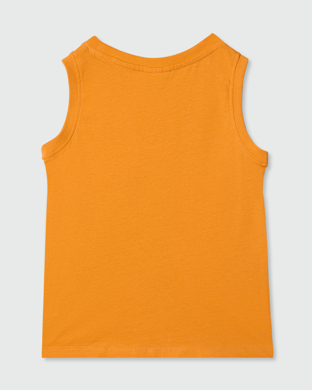 OVS BOYS TOPS SINGLET WITH PRINT ORANGE / 24-30 M