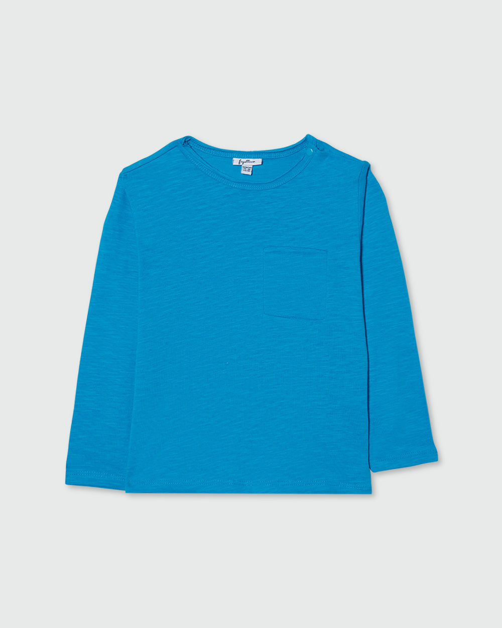 Ovs Fagottino Slub Cotton T-Shirt Blue / 24-30M