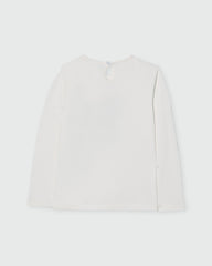 Ovs Long-Sleeved T-Shirt With Puppy Print White / 24-36M