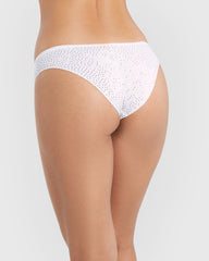 OVS WOMAN UNDERWEAR 5-PACK BRAZILIAN BRIEFS WHITE/BLACK / M