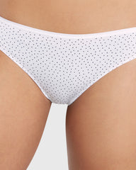 OVS WOMAN UNDERWEAR 5-PACK BRAZILIAN BRIEFS WHITE/BLACK / M