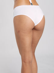 OVS WOMAN UNDERWEAR 2-PACK HIPSTER BRIEFS WHITE/GREEN / M