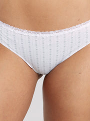 OVS WOMAN UNDERWEAR 2-PACK REGULAR BRIEFS WHITE/GREEN / M
