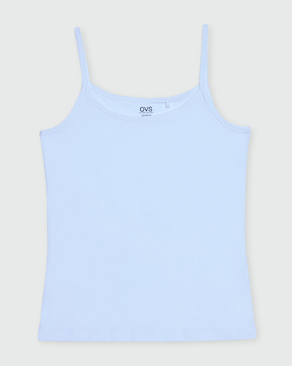 OVS WOMAN UNDERWEAR 2-PACK TOP NARROW STRAPS WHITE / M