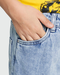 OVS Light Blue 5-Pocket Jeans For Boys Azure / 9-10 Y