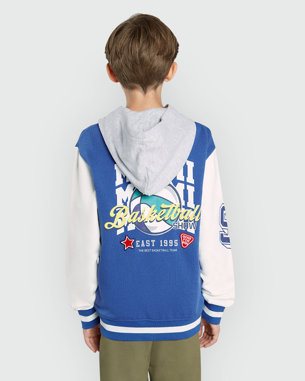 Cozy OVS Teddy Sweatshirt For Boys Blue / 9-10 Y