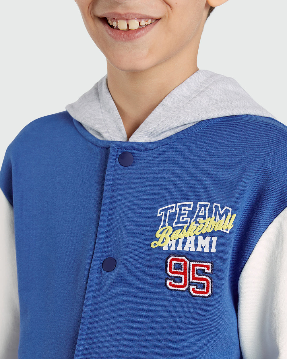 Cozy OVS Teddy Sweatshirt For Boys Blue / 9-10 Y