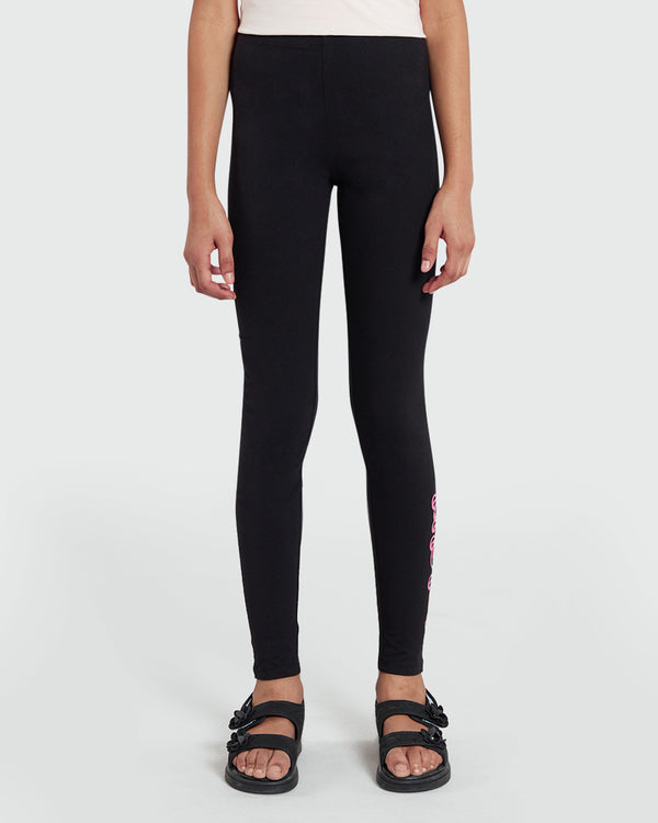 OVS Cropped Black Leggings For Tweens Black / 10-11 Y