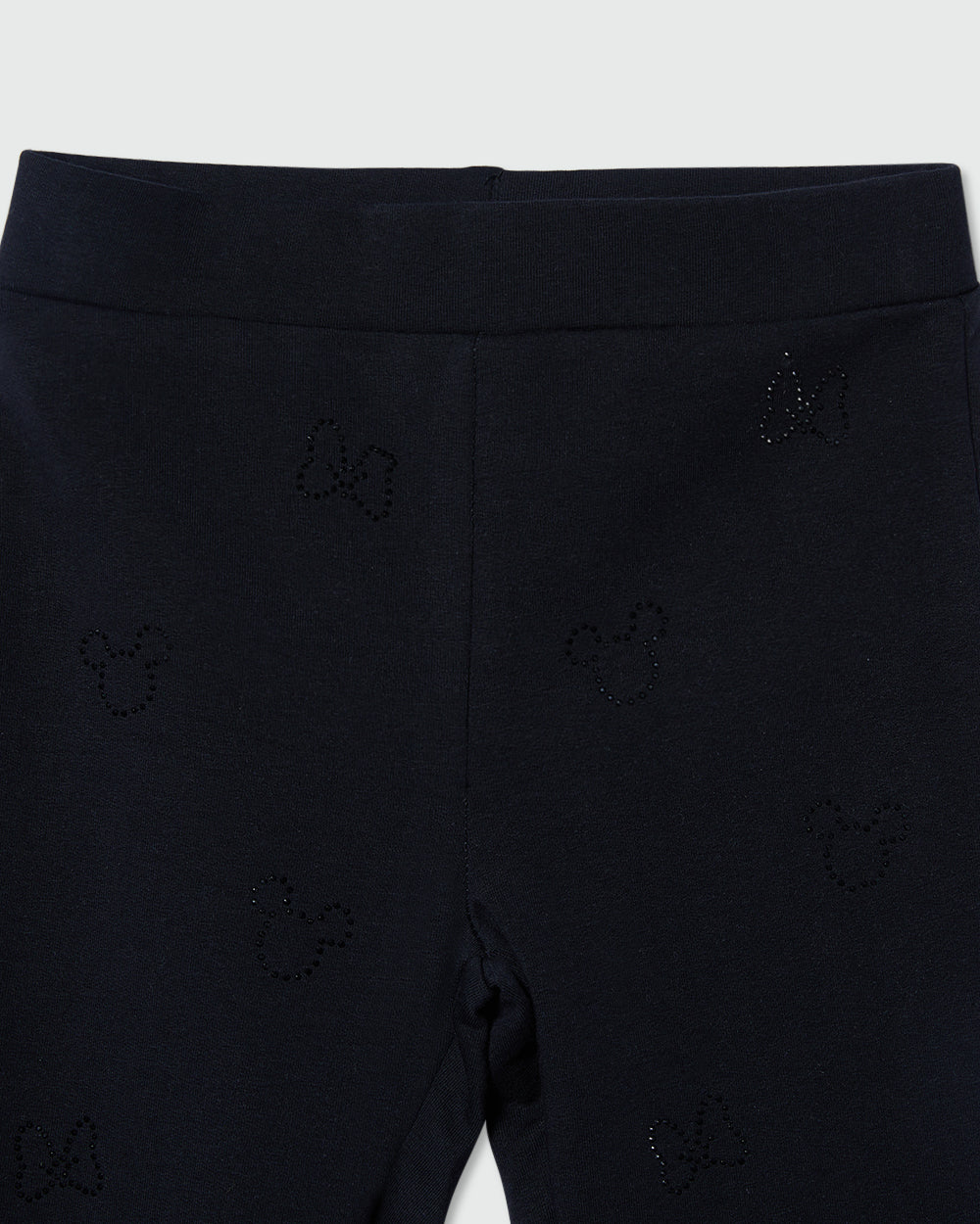 OVS GIRLS FLARE PANTS AOP BLACK / 4-5 Y