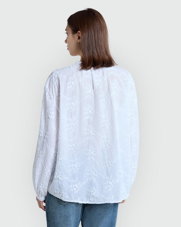 OVS Off-White Sangallo Shirt For Women White / M