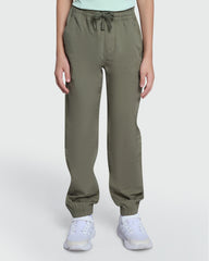 OVS Boys’ Four Leaf Green Joggers For Casual Comfort Green / 9-10 Y