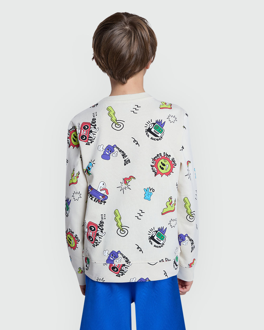 OVS Moonbeam Round-Neck Sweater For Boys Pink / 9-10 Y
