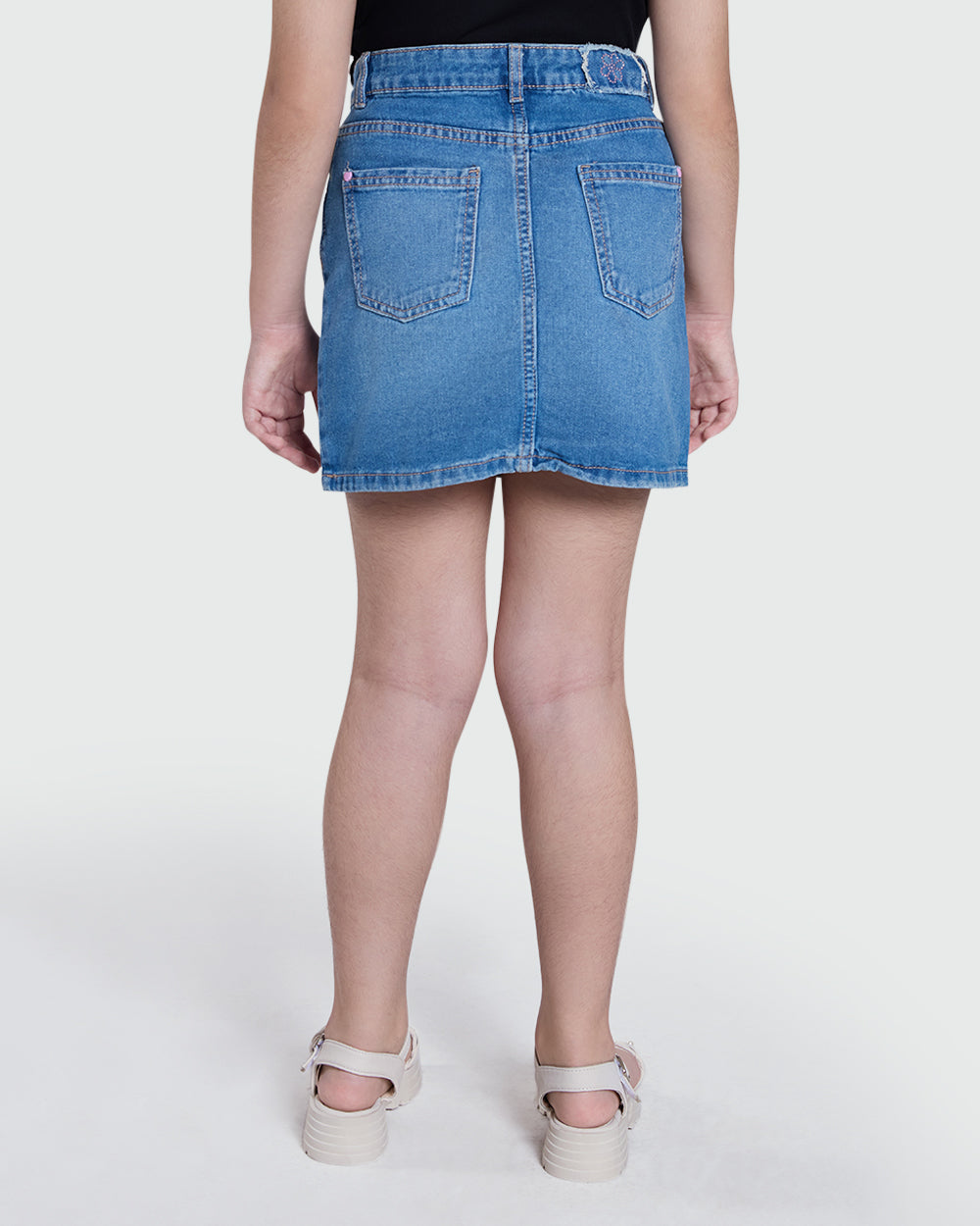 OVS Medium Blue Denim Skirt For Girls Blue / 9-10 Y