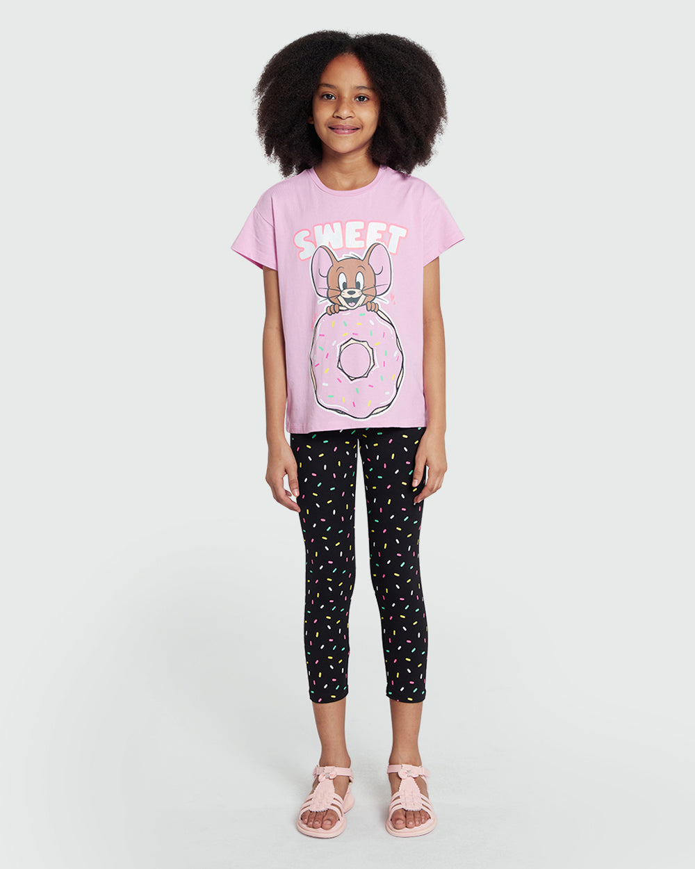 Warm Pink Frosting Jogger Set – OVS Girls Pink / 9-10 Y