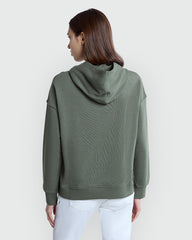 OVS Four Leaf Green Hoodie For Women Green / M