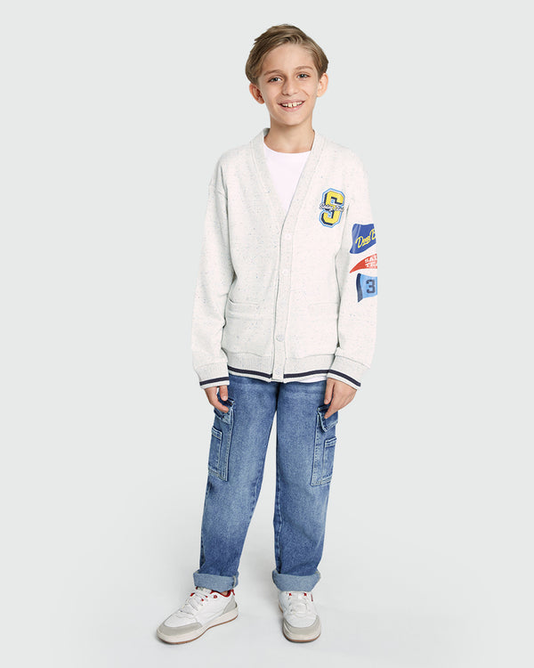 Pink Tofu Cardigan For Boys By OVS Pink / 9-10 Y