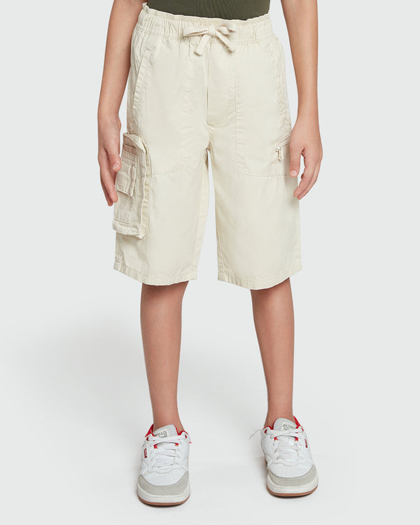 Cargo Shorts In Almond Milk – OVS Boy Collection Pink / 9-10 Y