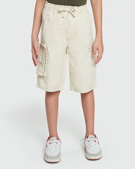 Cargo Shorts In Almond Milk – OVS Boy Collection Pink / 9-10 Y
