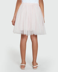 OVS Girls’ Mesh Skirt In Rose Water Pink / 9-10 Y