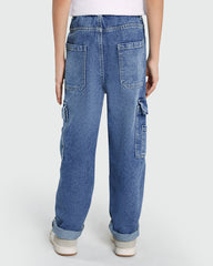 Straight-Fit 5-Pocket Jeans – OVS Medium Blue Blue / 11 Y