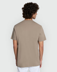 Iseo Round-Neck Tee By OVS In Pine Bark Grey / L