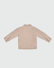 OVS BOYS SOLID SHIRT BROWN / 24-30 M