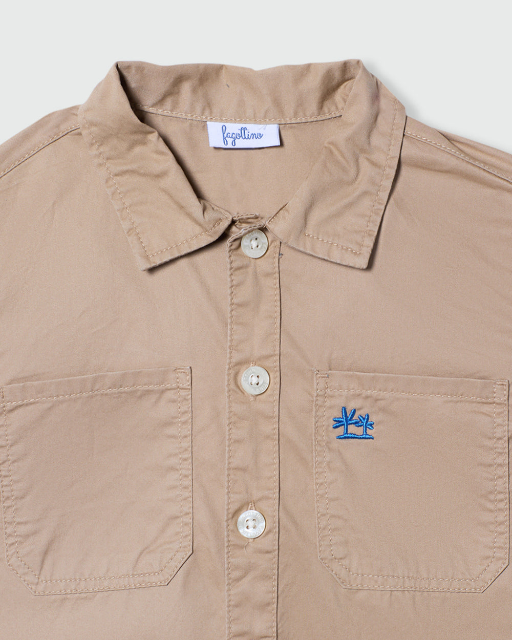 OVS BOYS SOLID SHIRT BROWN / 24-30 M