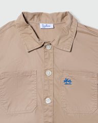 OVS BOYS SOLID SHIRT BROWN / 24-30 M