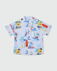 OVS BOYS AOP SHORT SLEEVE TEE MULTICOLOUR / 24-30 M