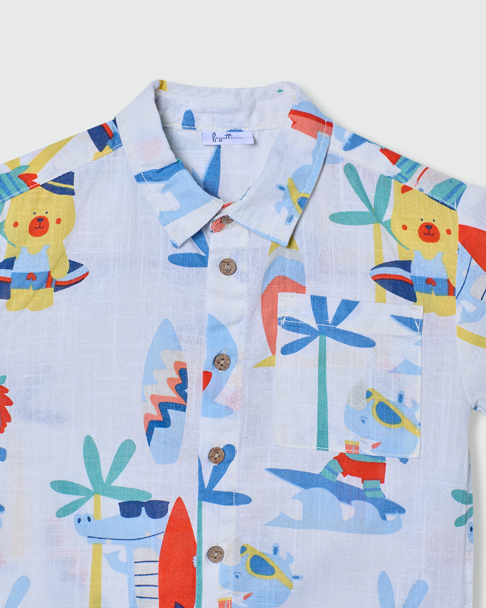 OVS BOYS AOP SHORT SLEEVE TEE MULTICOLOUR / 24-30 M