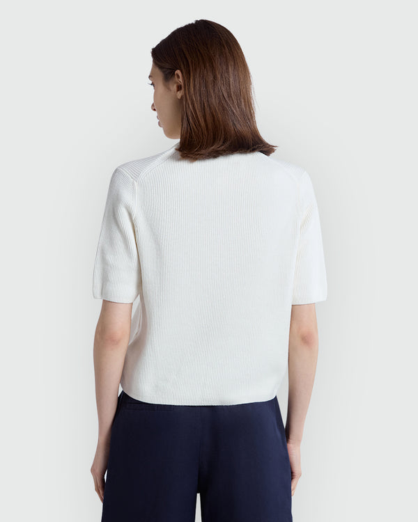 OFFWHITE POLO SWEATER FROM OVS WHITE / M