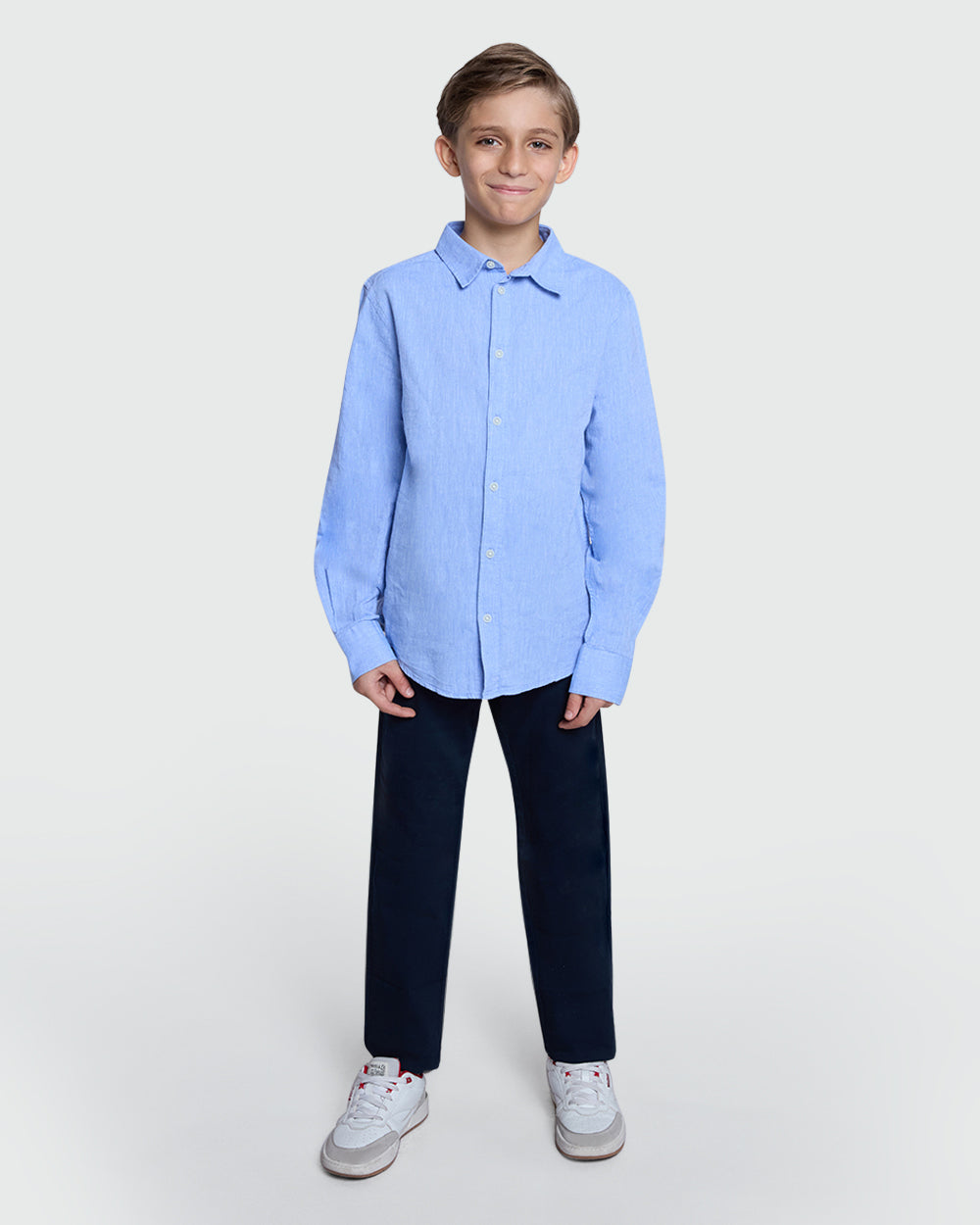 OVS Azure Blue Shirt For Boys – Summer Classic Azure / 11 Y