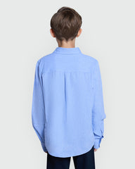 OVS Azure Blue Shirt For Boys – Summer Classic Azure / 11 Y