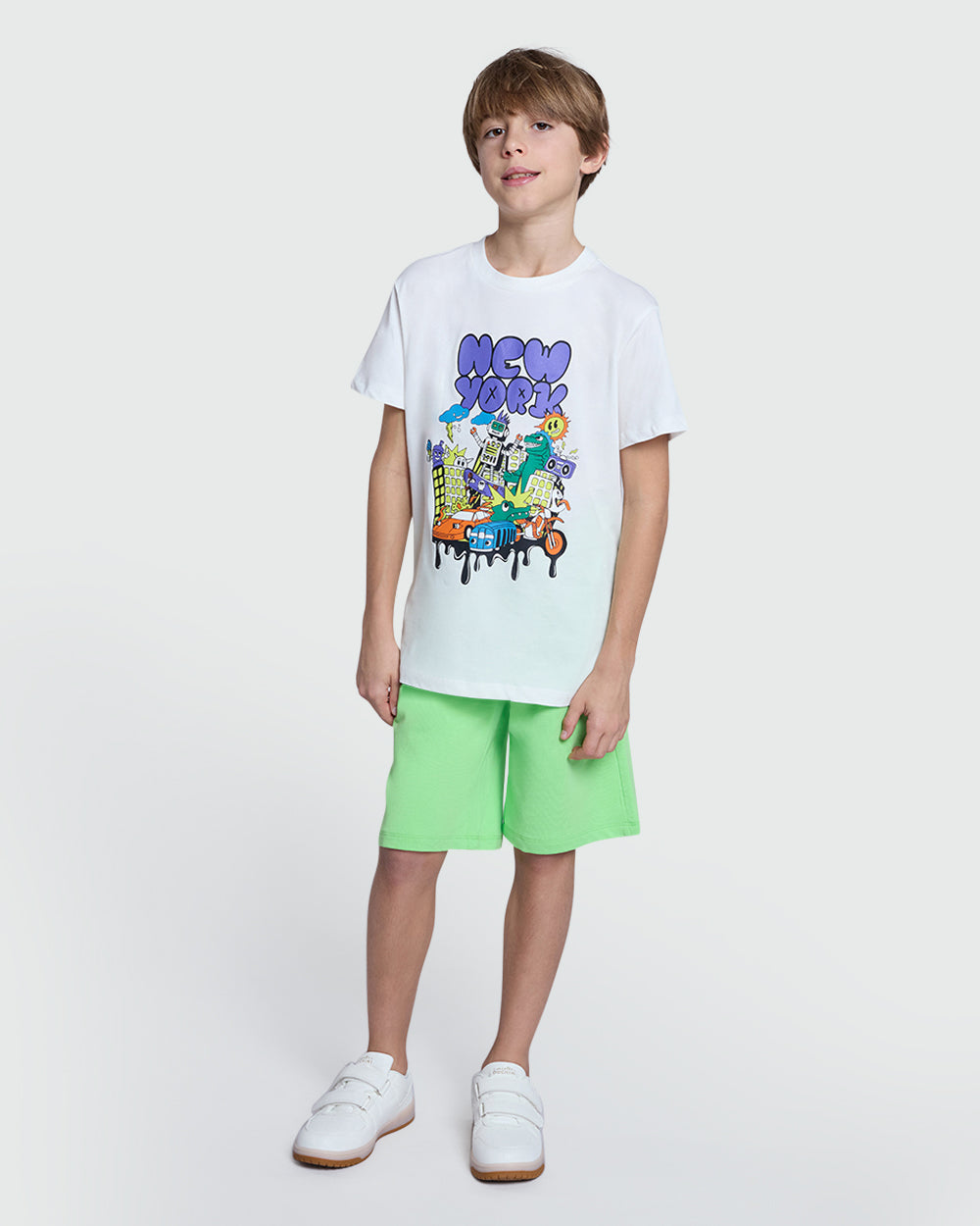 Boy’S Tee In Blanc De Blanc – OVS Basic Style White / 9-10 Y