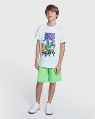 Boy’S Tee In Blanc De Blanc – OVS Basic Style White / 9-10 Y
