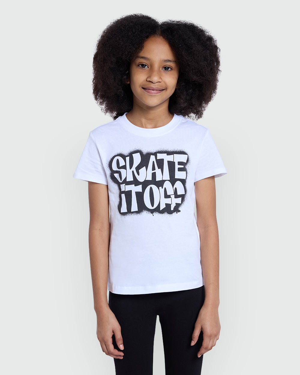 OVS White Short Sleeve Tee For Girls – Lucent Classic White / 10-11 Y