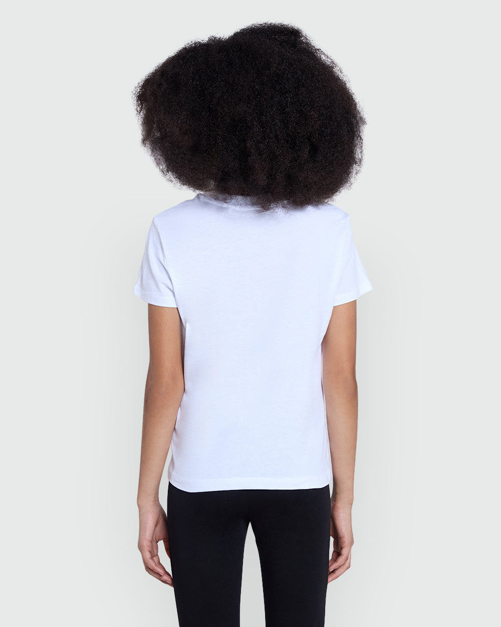 OVS White Short Sleeve Tee For Girls – Lucent Classic White / 10-11 Y