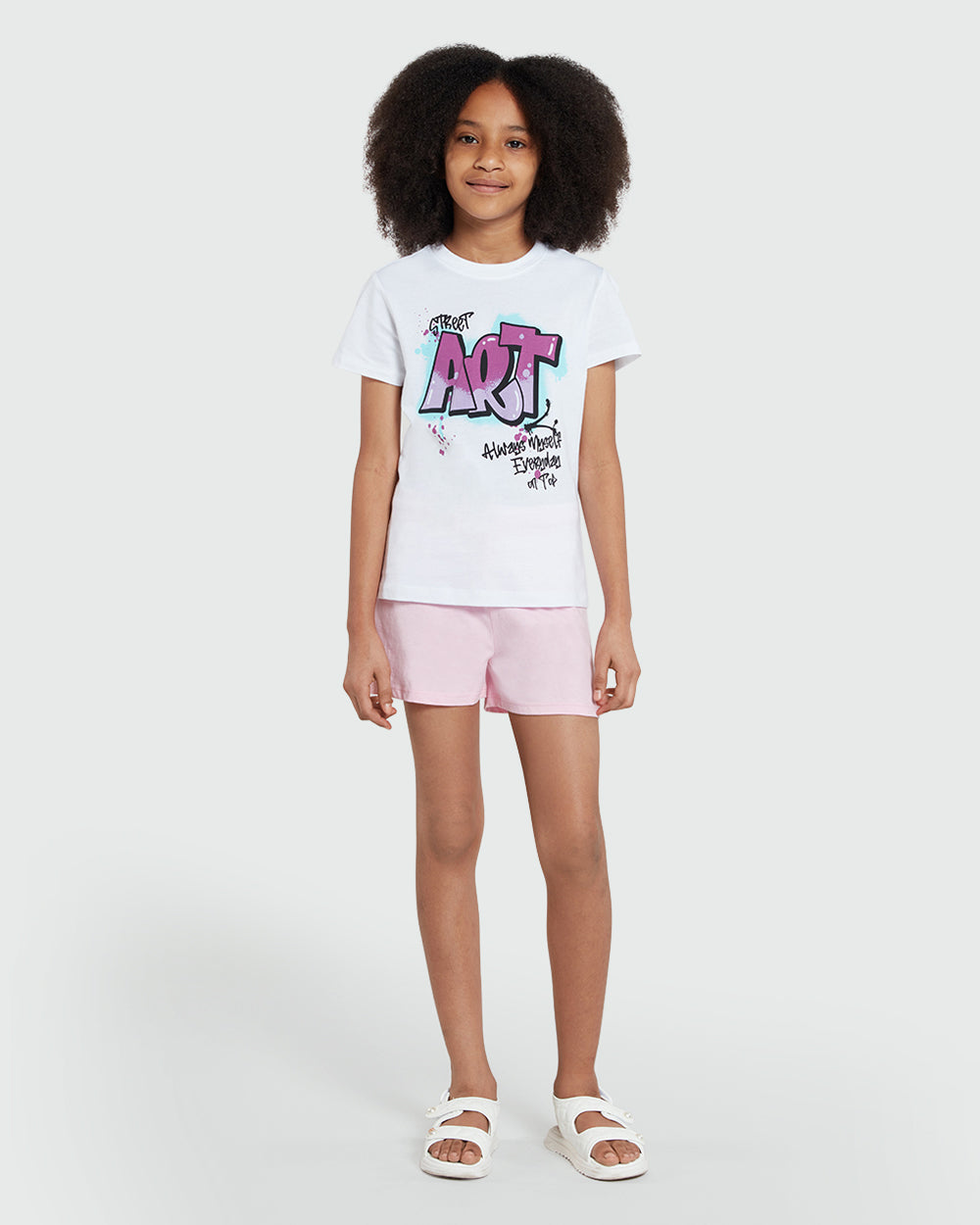 Long Sleeve Tee In Lucent White – OVS Girls White / 10-11 Y