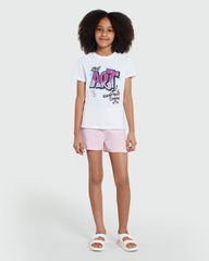 Long Sleeve Tee In Lucent White – OVS Girls White / 10-11 Y