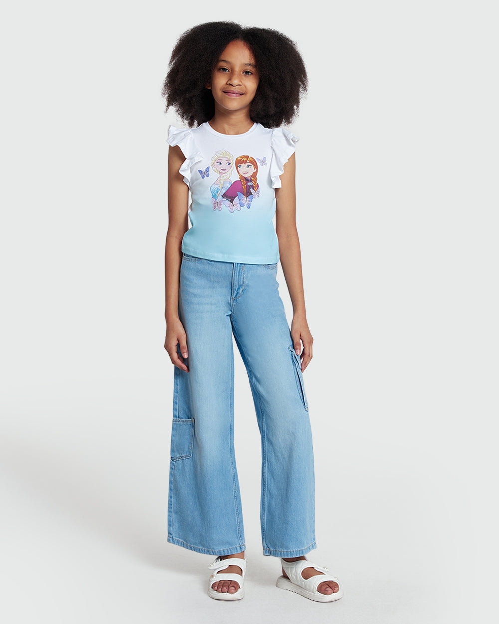 OVS Girls' Multicolour Tee With Sequins Multicolour / 4-5  Y