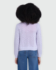OVS Girls’ Fancy Knit Top In Orchid Petal Violet / 8-9 Y