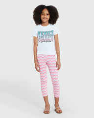 Striped 3/4 Leggings In Multicolour – OVS Girls Multicolour Striped / 9-10 Y