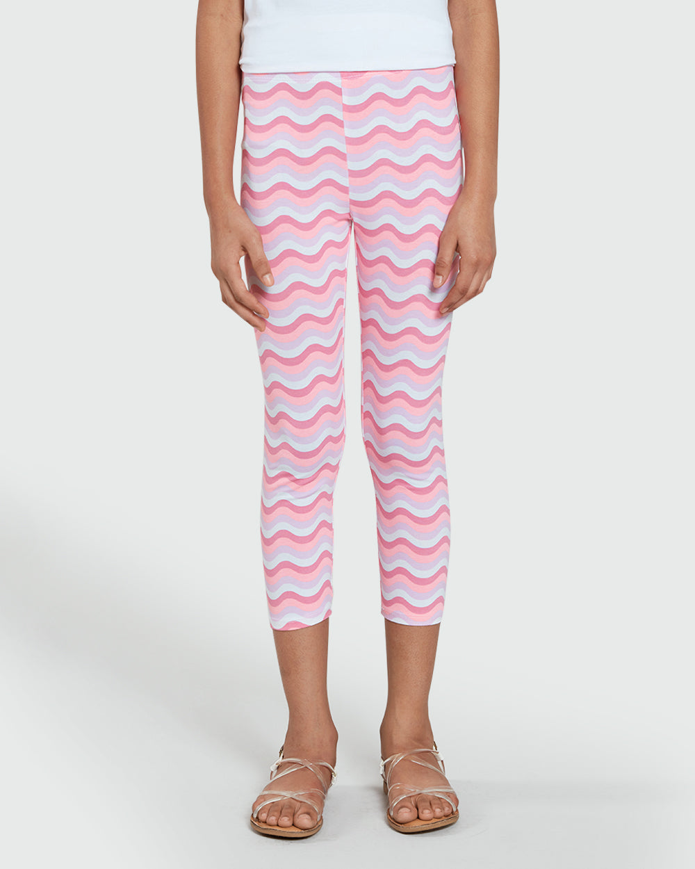 Striped 3/4 Leggings In Multicolour – OVS Girls Multicolour Striped / 9-10 Y