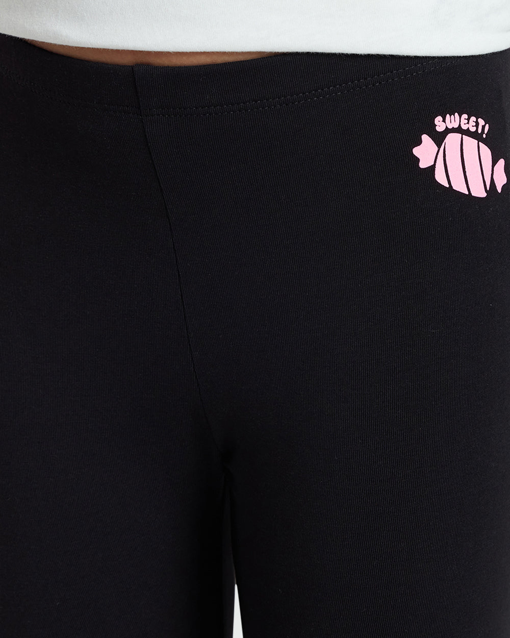 Black Beauty Cropped Leggings – OVS Essential Black / 9-10 Y