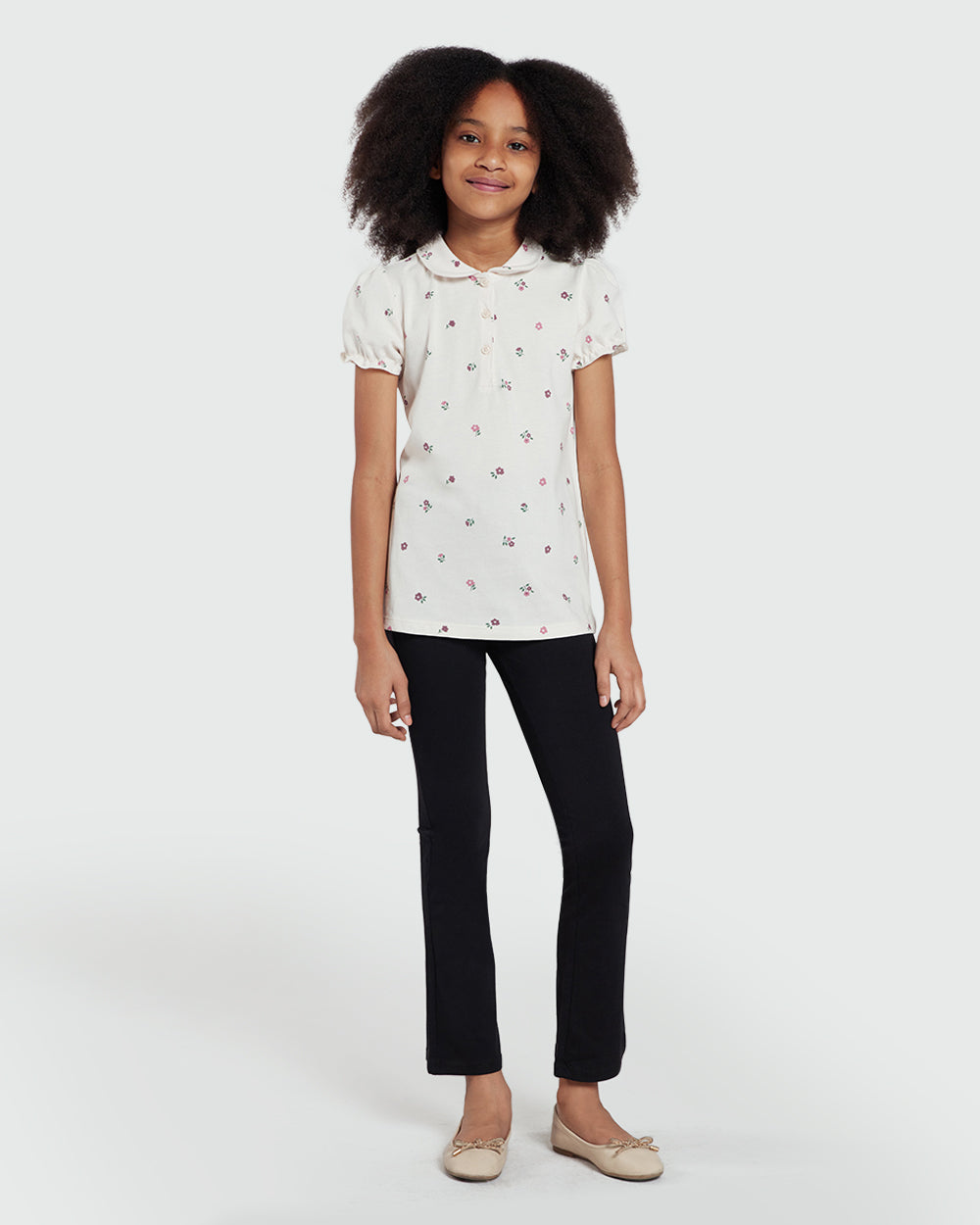 Salsa Rosa Printed Polo For Girls – OVS Pink / 9-10 Y