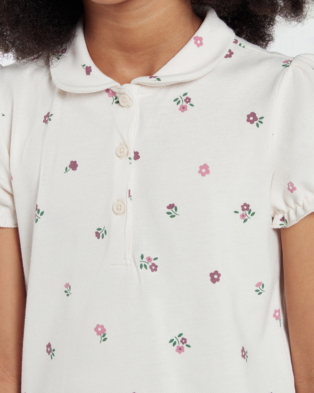 Salsa Rosa Printed Polo For Girls – OVS Pink / 9-10 Y