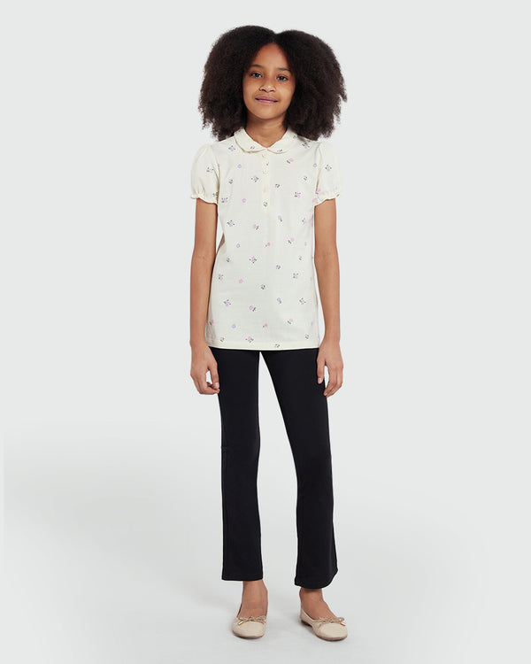 Vanilla Ice Aop Polo Shirt – OVS Girls’ Favourite White / 9-10 Y