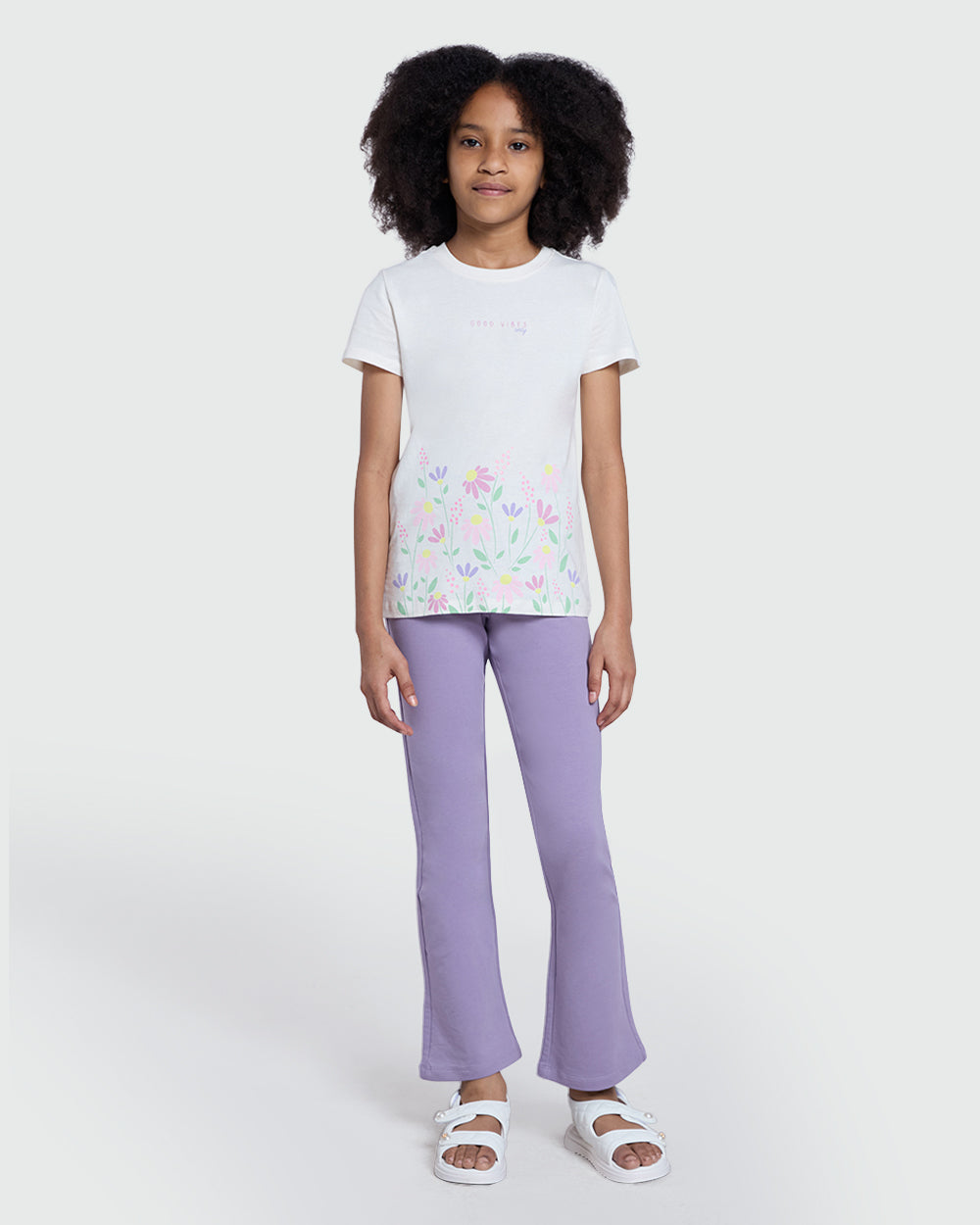 OVS Girls’ Flare Treggings In Dusk Violet / 9-10 Y