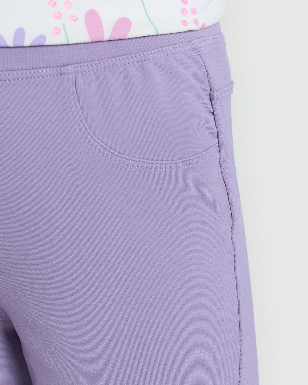 OVS Girls’ Flare Treggings In Dusk Violet / 9-10 Y