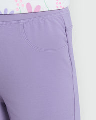OVS Girls’ Flare Treggings In Dusk Violet / 9-10 Y